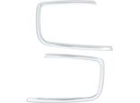 Fari Fendinebbia Con Cornice In Acciaio Inox Cromato Per Fiat Fiorino 2017-