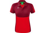Erima FußBall Six Wings Poloshirt Damen Rot Bordeaux Gr 40