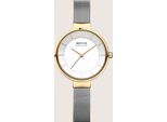 Bering Orologio Da Donna Orologio Da Polso Oro Solare - 14631-024 Acciaio Inossidabile