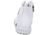 Gemini Donna Stivale Stringato Zip High Top Sneaker Stivaletto 395160-02, Misura:40 Eu, Colore:Bianco