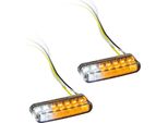 Indicatori Integrati A Led, Compresa La Luce Di Posizione Coppia Colorata Streak