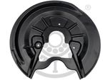Optimal Piastra Paraspruzzi Per Vw Golf V Hatchback (1K1) Posteriore Sinistra BSP-1005L Piastra Di Ancoraggio