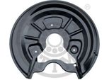 Optimal Piastra Paraspruzzi Per Vw Golf V Hatchback (1K1) Posteriore Destro BSP-1003R Piastra Di Ancoraggio
