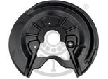 Optimal Piastra Paraspruzzi Per Vw Golf V Hatchback (1K1) Posteriore Destra BSP-1005R Piastra Di Ancoraggio