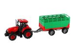 Trattore Zetor Con Traino In Plastica 36 Cm