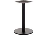 Base Per Tavolo In Metallo SH-2010-2, Per Ufficio, Hotel, Ristorante, Diametro 45 Cm, Altezza 71,5 Cm, Nero