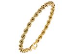Armband Jobo "Kordelarmband", Gold (Gelbgold 585), ArmbäNder, Damen, Gelbgold 585, Armband, 585 Gold 3,2 Mm 19 Cm