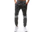Dstreet Pantaloni Da Uomo Uyosu Mimetici Antracite Xl