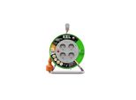 Cavo Tamburo 20M 4 Prese 230V 16A Schuko 3680 W W-98678