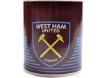 West Ham United Fc - Tazza Da Caffè, Linear BS3609 (Taglia Unica) (Rosso Vino/Blu Cielo)