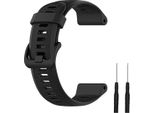 Inf Cinturino Per Orologio In Silicone Forerunner 945/935, Garmin Fenix 5 Nero