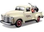 Maisto - Harley-Davidson Custom 1950 Chevrolet 3100 Pickup + 2001 Flsts Heritage Springer 1:24