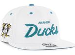 47 Brand Snapback Cap - Crosstown Anaheim Ducks Bianco