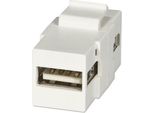 Lindy Usb A Doppelkuppl F/F Keystone Modul Wanddosen