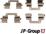 Jp Group 3764001210 Kit Accessori Pastiglie Freno A Disco Posteriore Per Jeep Patriot (MK74) Per Land Rover Freelander 2 Suv (L359)