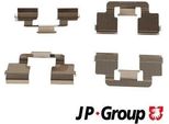 Jp Group 4164003410 Kit Accessori Pastiglie Freno A Disco Posteriore Per Fiat Scudo (270, 272) Scudo Furgone (270, 272) Scudo Pianale / Telaio