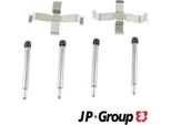 Jp Group 4964002510 Kit Accessori Pastiglie Freno A Disco Posteriore Per Volvo V40 Estate (645) V70 I (875, 876) 850 Estate (855) 940 Ii Estate (945) 940 Estate