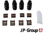 Jp Group 4164003710 Set Di Accessori Pastiglie Freno A Disco Per Vw Crafter Furgone (Sy, Sx) Amarok Pickup (2HA, 2HB, S1B, S6B, S7A, S7B) ID.3 (E11)