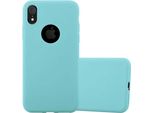Custodia Cadorabo Per Apple Iphone Xr Custodia Protettiva In Blu Custodia Per Cellulare Tpu Custodia In Silicone Cover