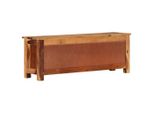 Syfax™ Mobile Porta Tv 110X30X40 Cm In Legno Massello