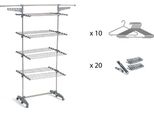 Stendibiancheria 30M 4 Livelli + Accessori Kitchen Move Bat-Tr-27S