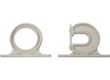 Portacanne A.A.A. In Plastica Trasparente 38 Mm Trasparente 38 Mm