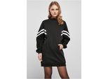 DáMské šAty Urban Classics - Donna Vestito Felpato Oversize College Nero - L