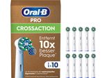Spazzolini Oral-B - Pro - Crossaction - 10 Pezzi - Bianco - Confezione