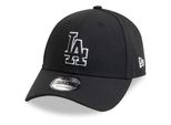 New Era Mlb Cap 9FORTY Pop Outline Logo Los Angeles Dodgers Nero