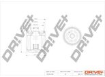 Dr!Ve+ DP1110.11.0181 - Filtro Olio Oe 6 50 237 Per Adam, Astra K, Corsa E (X15), Insignia A (G09), Insignia B (Z18), Karl (C16), Mokka X (J13)
