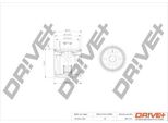 Dr!Ve+ DP1110.11.0157 - Filtro Olio Oe 25181616 Per Aveo (T250, T255), Spark (M200, M250), Spark (M300)