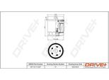 Dr!Ve+ DP1110.11.0327 - Filtro Olio Oe 1449182 Per Ranger (Et)