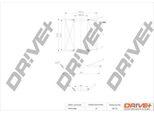 Dr!Ve+ DP1110.11.0123 - Filtro Olio Oe 04152 31110 Per Auris (E15), Auris (E18), Corolla (E15), Corolla (E18), Iq (J1), Urban Cruiser (P1), Verso S (P12), Yaris (P13), Yaris (P9)