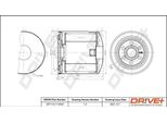 Dr!Ve+ DP1110.11.0042 - Filtro Olio Oe 90915 30003 8T Per Avensis (T22), Avensis (T25), Avensis Verso (M2), Corolla (E11), Corolla (E12), Corolla Verso (E12), Picnic (XM1), Previa (R3), Rav 4 Ii (A2)