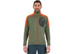 Karpos Puez Pile Full Zip Verde L Uomo Verde L