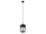 Italux Molina Lampada A Sospensione Moderna In Nero MDM-2377/1 Bk+Sg