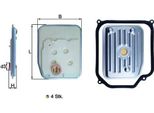 Mahle Hx 147KIT1 - Filtro Idraulico, Cambio Automatico Per A3 (8L), Alhambra (7V), Cordoba (6K), Ibiza (6K), Leon (1M1), Toledo I (1L2), Toledo Ii (1M2), Octavia I (1U), Golf Cabriolet (1E), Bora (1J), Golf Iii (1H), Golf Iv (1J), New Beetle, Passat (35I), Passat (3B), Vento (1H), Polo (6V)