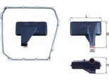 Mahle Hx 185D - Set Di Filtri Idraulici, Cambio Automatico Per A4 (8K), A5 (8F), A7 (4G), A6 (4G), A5 (8T), Q5 (8R), Macan (95B)