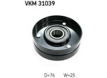 Skf Vkm 31039 - Oe 059 145 276 Umlenkrolle, Keilrippenriemen FüR A4 (8D), A4 (8E), A4 (8H), A6 (4B), A8 (4D), Superb I (3U), Passat (3B)