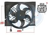 Era 352010 - Ventola Radiatore Oe 17 11 7 786 009 Per Serie 3 (E46)