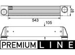 Mahle Ci 189 000P - Intercooler Oe 17517795823 Per Serie 5 (E60), Serie 5 (E61)