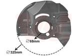 Van Wezel 0646372 - Oe 3411 6750 130 Piastra Di Ancoraggio, Asse Anteriore Destro Per Z4 (E85), Serie 3 (E46)