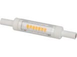 Linea Led R7S 78Mm Led 6W 500 Lm Bianco Caldo 2700K Lampadina Led Per Proiettore Faretto