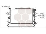 Van Wezel 37002381 - Oe 1300267 Radiatore, Raffreddamento Motore Per Astra H, Zafira B
