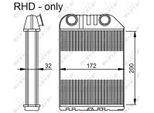 Nrf 54286 - Oe 09118440 Scambiatore Di Calore, Riscaldatore Per Vectra B (J96)