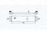 Magneti Marelli 351319204790 - Intercooler Oe 4415074 Per Movano (X70)