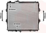 Van Wezel 53002492 - Oe 16400 5B600 Radiatore, Raffreddamento Motore Per Hilux