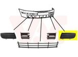 Van Wezel 7622591 - Oe 1Z0807367 Griglia Di Ventilazione, Sinistra Per Octavia Ii (1Z)