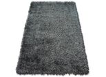 Tappeto Love Shaggy Disegno 93600 Nero Nero 60X110 Cm