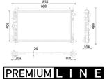 Mahle Cr 2225 000P - Oe 1300318 Radiatore, Sistema Di Raffreddamento Del Motore Per Insignia A (G09)